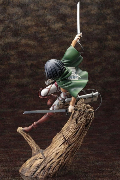 Mikasa Ackerman Attack on Titan AoT Anime Collectible Figure PVC 13.7" [Boxed]