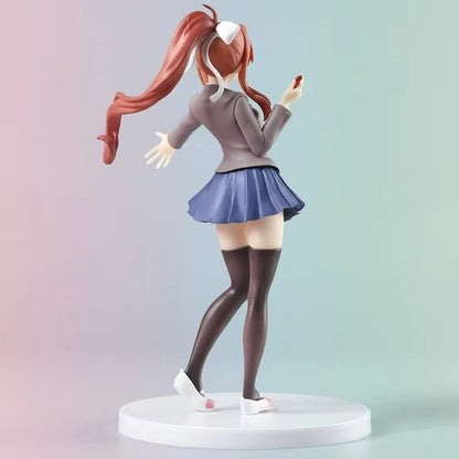 Monika Doki Doki Literature Club! Kawaii Popular Anime Figure PVC 7" [Boxed]