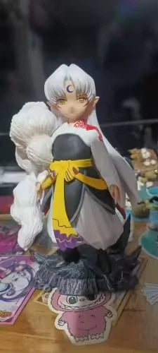 Sesshoumaru InuYasha Collectible Anime Figure Model Statue PVC 6.5" [Boxed]