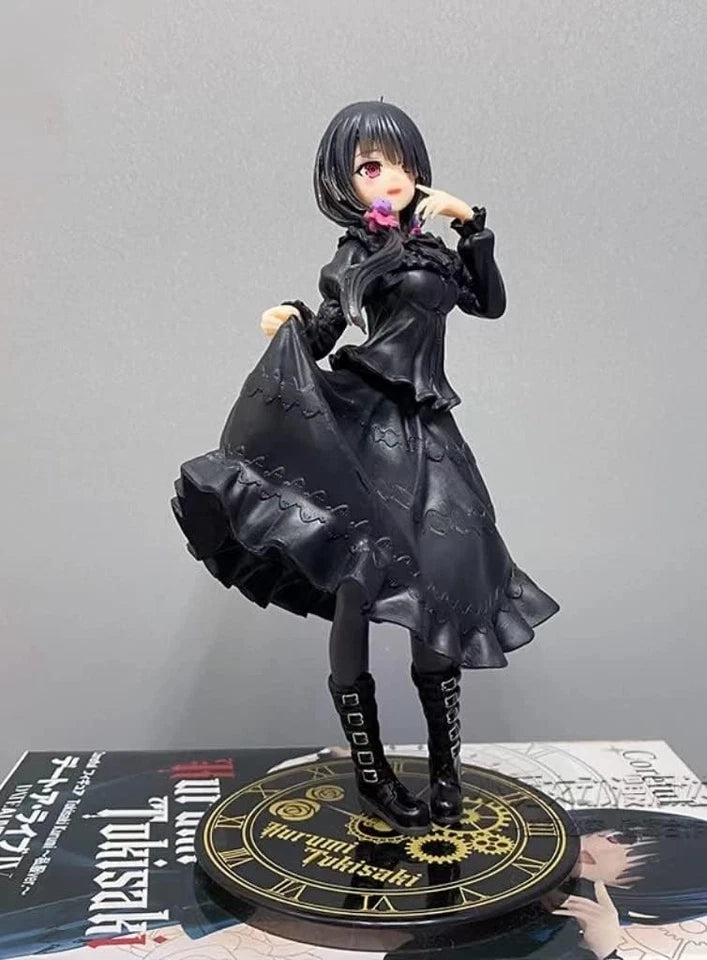 Kurumi Tokisaki Lolita Goth Date A Live Anime Figure Model Statue PVC 7" [Boxed]