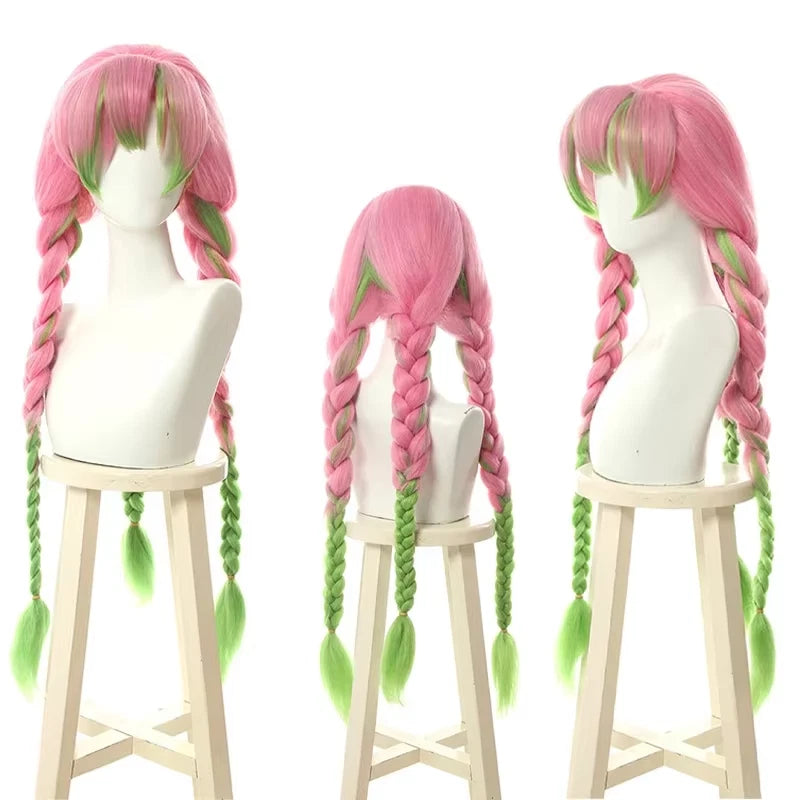 Mitsuri Cosplay Demon Slayer Full Set: All items included [No Sword]