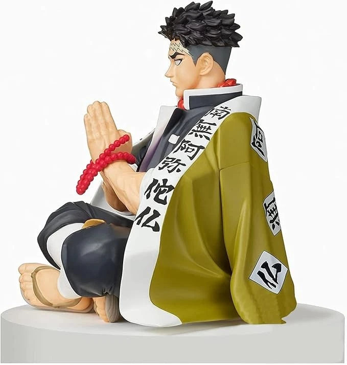 Gyomei Himejima Meditating Demon Slayer Anime Figure Model Statue PVC 3.5" [Boxed]