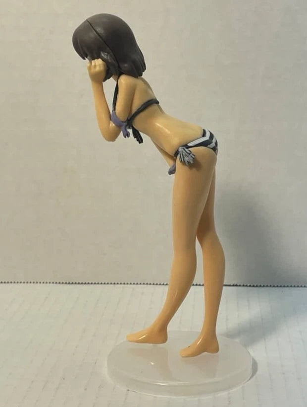 Megumi Kato Swimsuit Saekano Kawaii Anime Figure Model Statue PVC 6" [No Box]