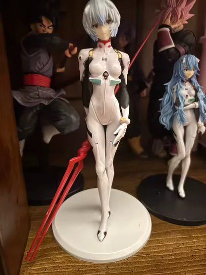 Rei Ayanami Pilot Suit Rebuild of Evangelion Anime Figure Model PVC 8.5" [Boxed]