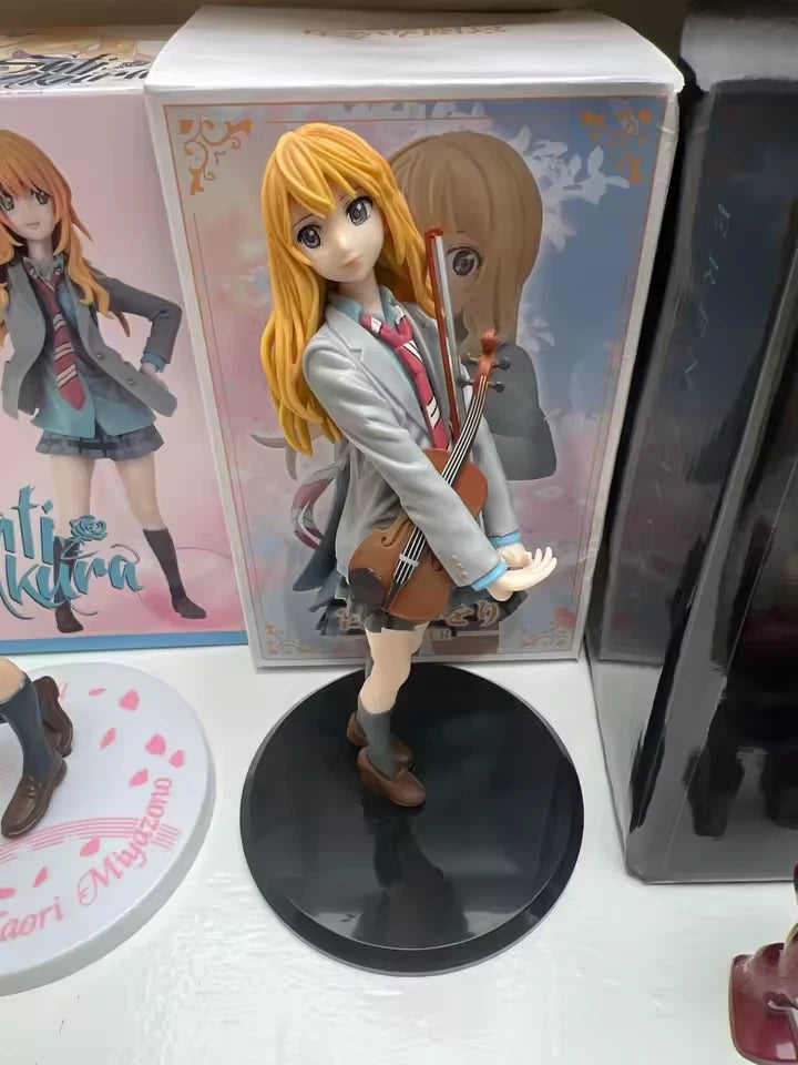 Kaori Miyazono Kawaii Your Lie in April Anime Figure Model Statue PVC 7" [Boxed]