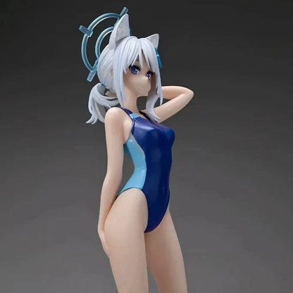 Sunaookami Shiroko Swimsuit Blue Archive Anime Figure Model Statue PVC 9" [Boxed]