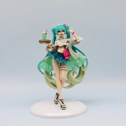 Hatsune Miku Tropical Juice Project DIVA Vocaloid Kawaii Premium Figure PVC 7" [Boxed]