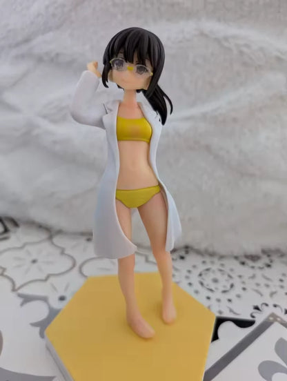 Rika Shiguma Beachwear Haganai Kawaii Anime Figure Model PVC 6" [Boxed]