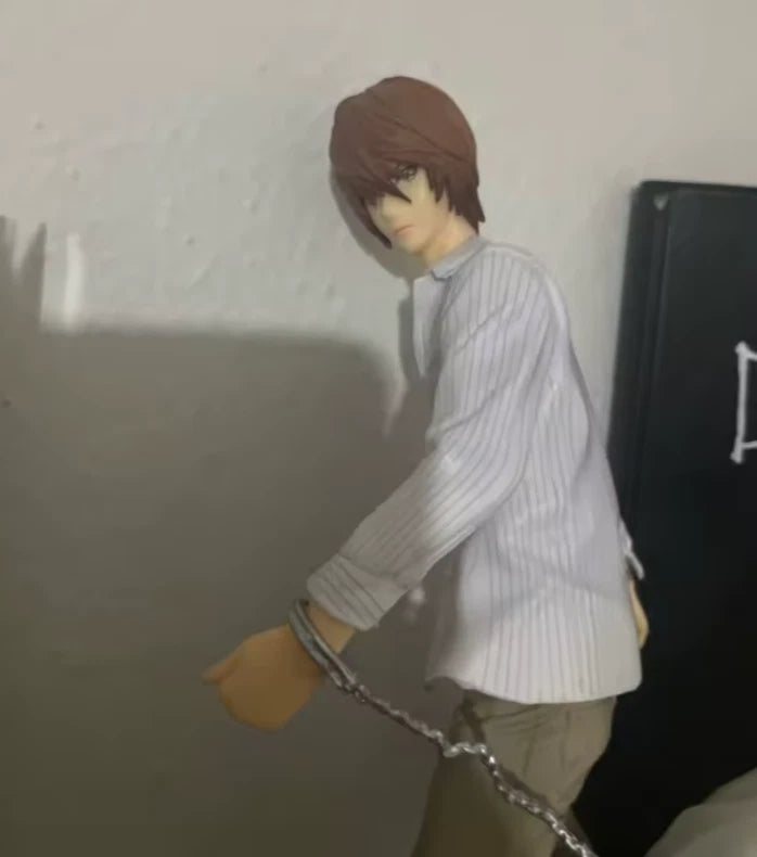Light Yagami vs L Lawliet Death Note Collectible Anime Figure PVC 8.5" [Boxed]