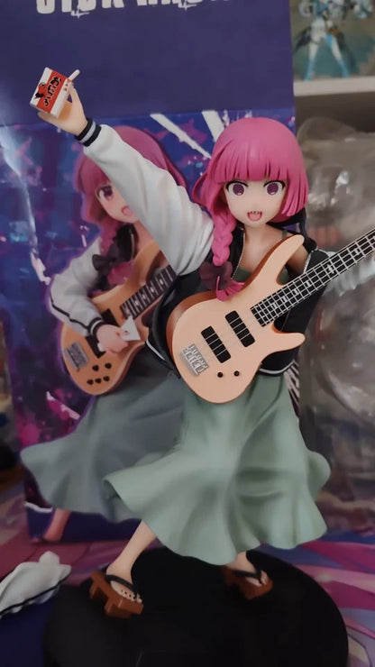 Kikuri Hiroi Bocchi the Rock! Adjustable Popular Anime Figure PVC 9" [Boxed]