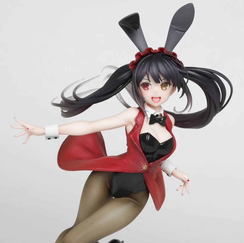 Kurumi Tokisaki Bunny Girl Date A Live Kawaii Anime Figure PVC 11" [No Box]