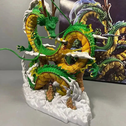 Kid Goku & Shenron Dragon Ball Z Collectible Display-Ready Figure PVC 8" [Boxed]