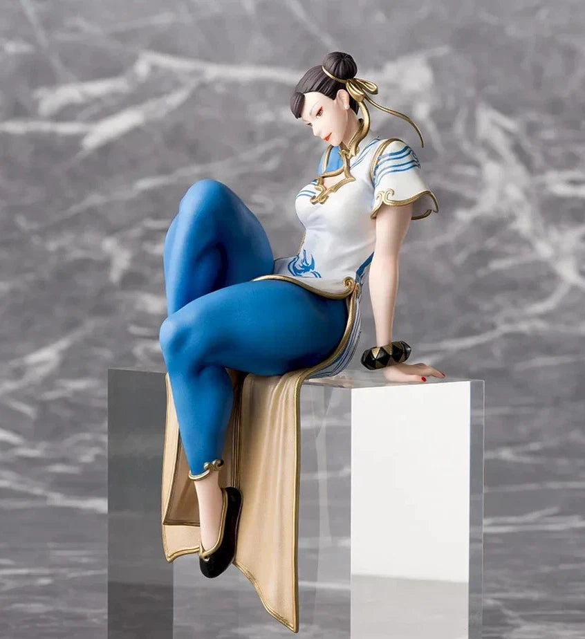 Chun-Li Street Fighter Collectible Iconic Desktop Figure PVC 5.5" [Boxed]