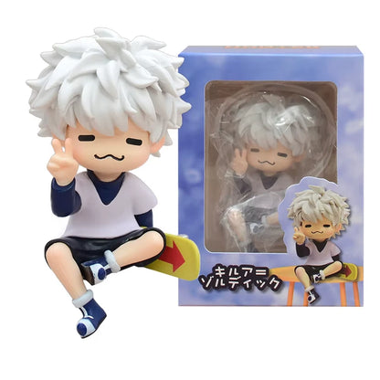 Killua Zoldyck Peace Sign Hunter x Hunter Chibi Anime Figure Model PVC 3" [Boxed]