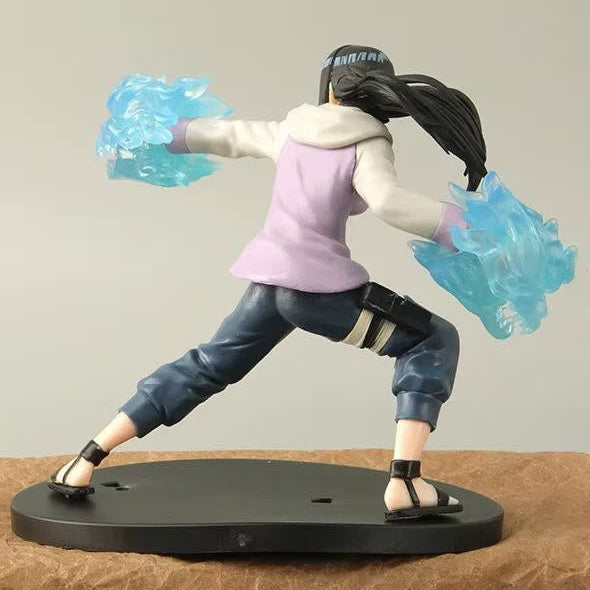 Hinata Hyuga Two Lion Fists Naruto Shippuden Anime Figure Model Statue PVC 6” [No Box]