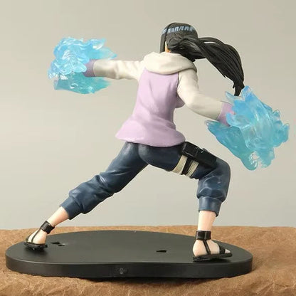 Hinata Hyuga Two Lion Fists Naruto Shippuden Anime Figure Model Statue PVC 6” [No Box]