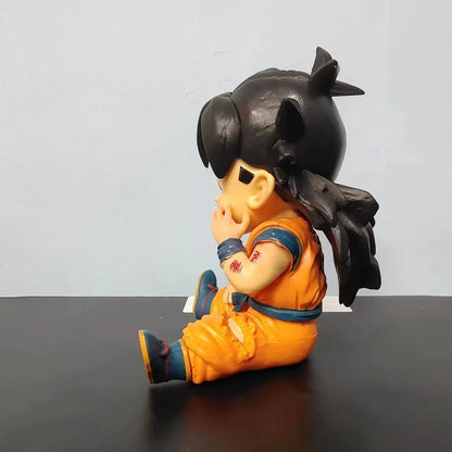 Childhood Gohan Bruised Up Dragon Ball Anime Figure Model Statue PVC 4" [No Box]