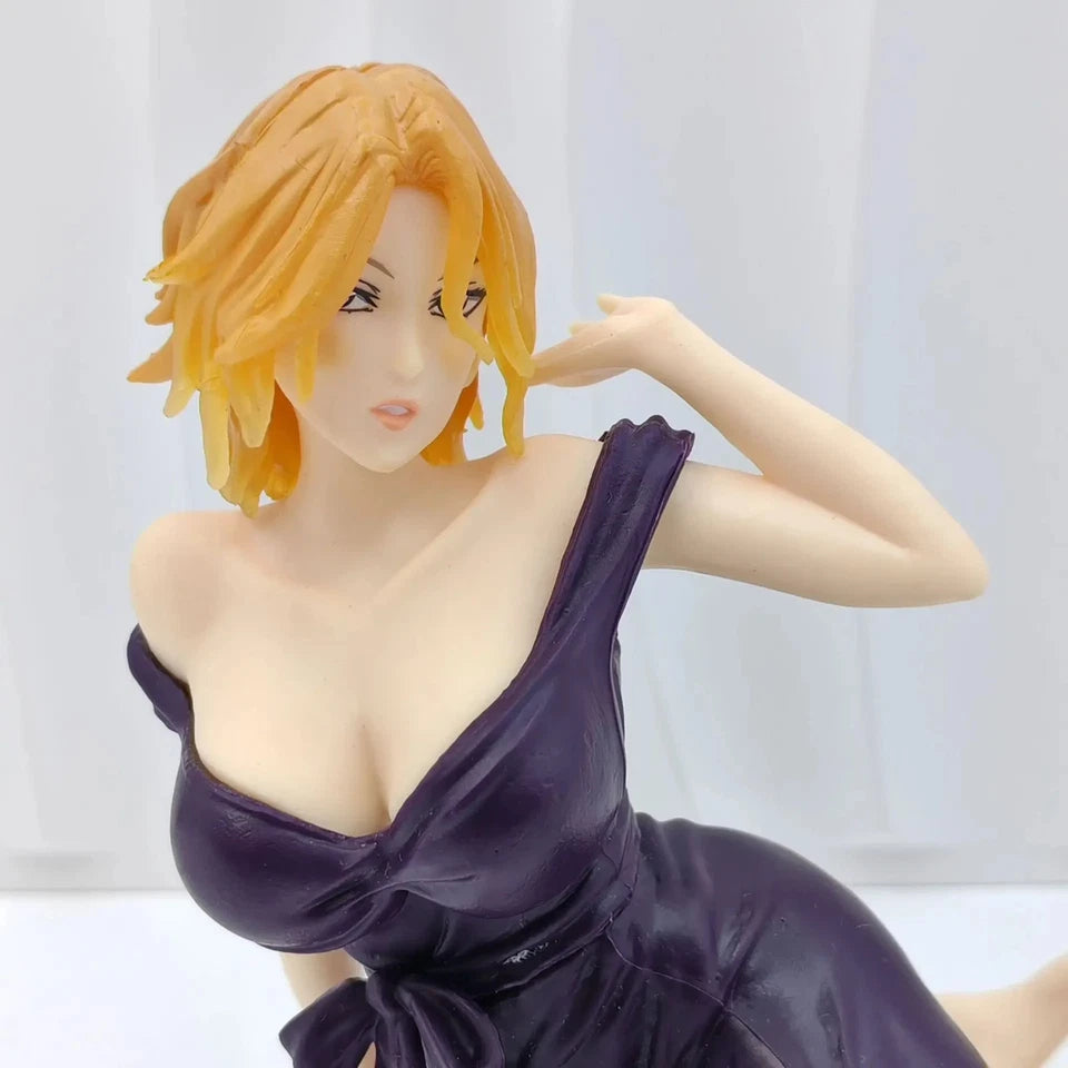 Rangiku Matsumoto Relax Time Bleach Kawaii Anime Figure Model Statue PVC 4" [Boxed]