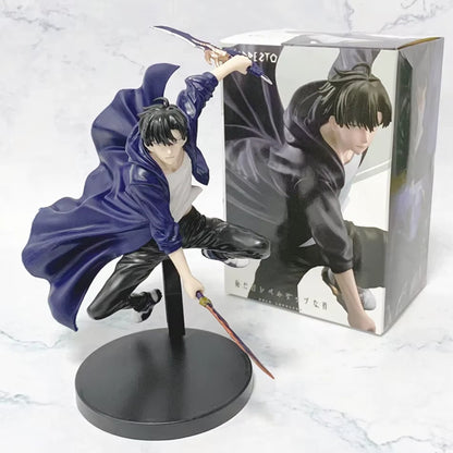 Sung Jin-woo Dual Wield Solo Leveling Collectible Anime Figure PVC 7" [Boxed]