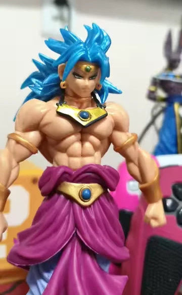 Broly Legendary Saiyan Dragon Ball Z Anime Collectible Figure PVC 6.5" [No Box]