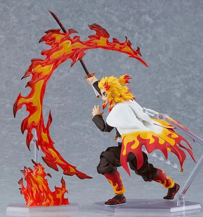 Kyojuro Rengoku Demon Slayer Adjustable Action Anime Figure PVC 5.5" [Boxed]