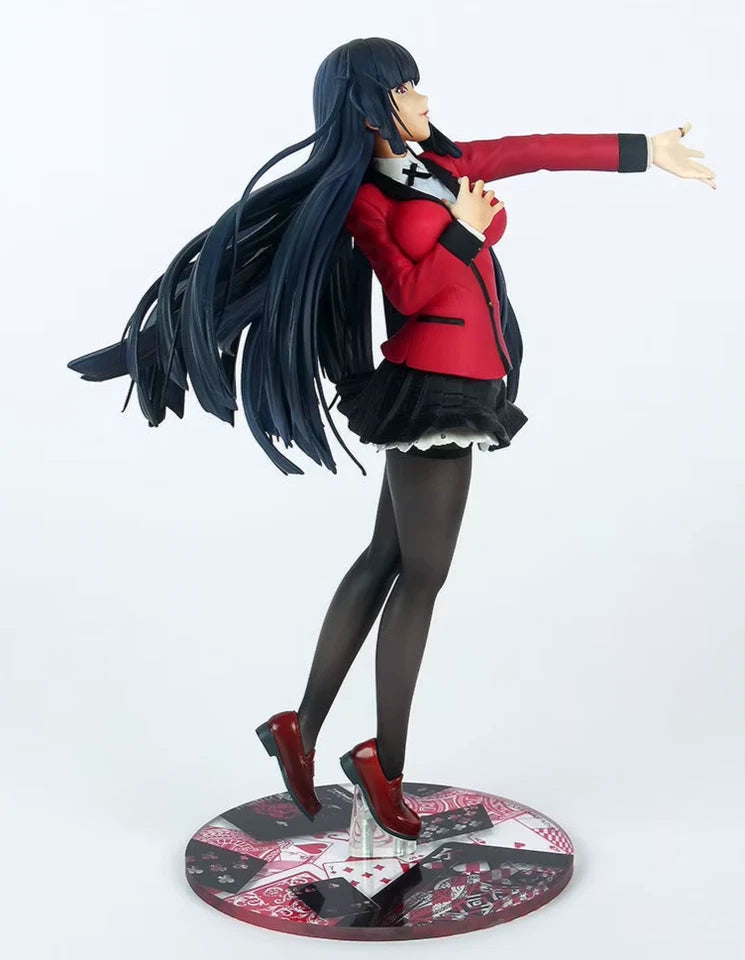 Yumeko Kakegurui Compulsive Gambler Anime Figure Model Statue PVC 7.8" [Boxed]