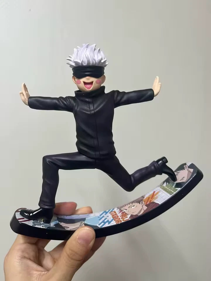 Gojo Satoru Jujutsu Kaisen Anime Cute Silly Collectible Figure PVC 5" [No Box]