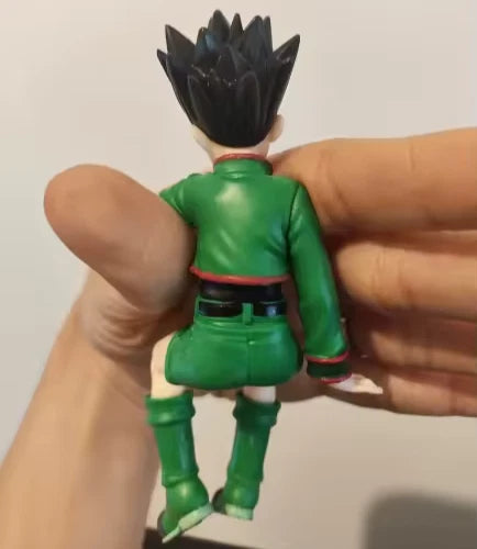 Gon Freecss Fist Bump Hunter × Hunter Desktop Anime Figure Model PVC 5" [No Box]