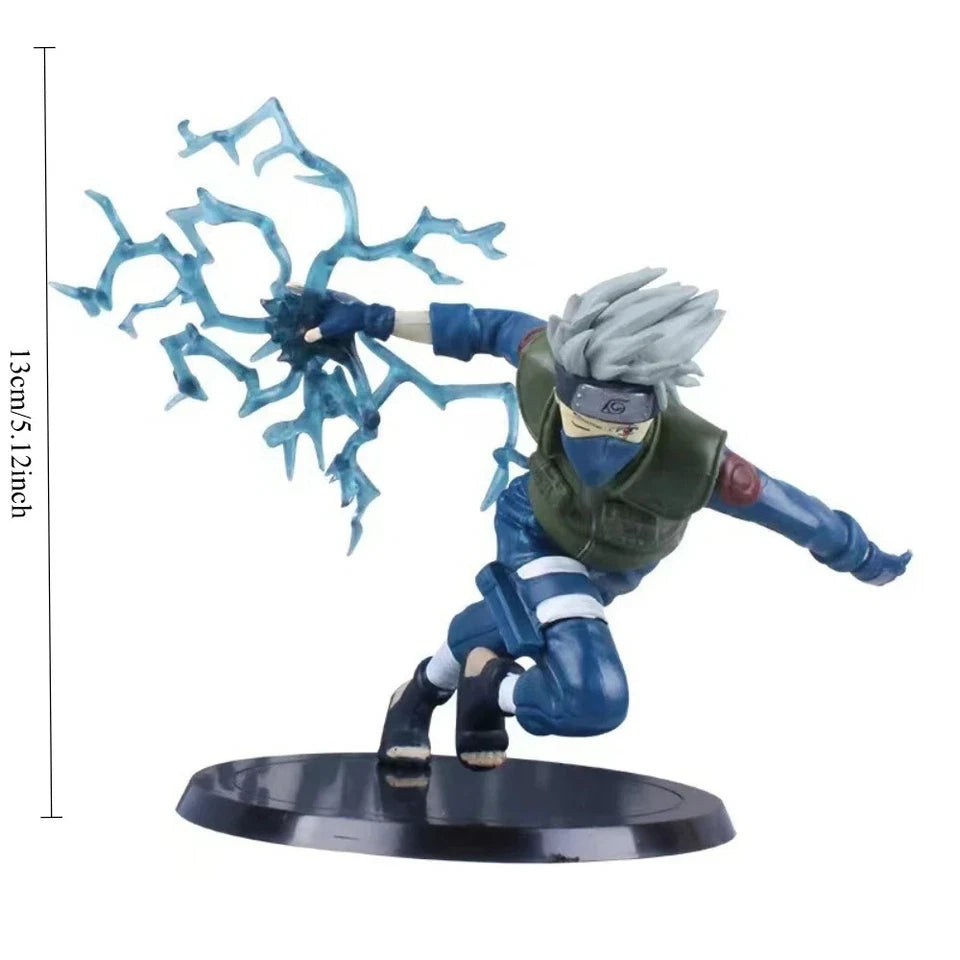 Kakashi Hatake Chidori Naruto Dispplay-Ready Anime Figure PVC 5" [No Box]