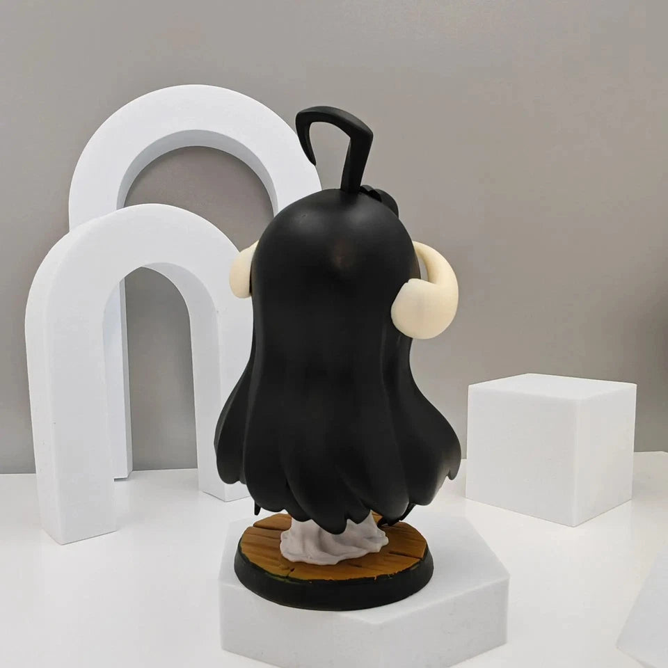 Albedo OVERLORD Anime Kawaii Chibi Desktop Figurine Girl PVC 4.2 in [No Box]