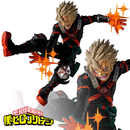 Bakugo Nitroglycerin Sweat My Hero Academia Popular Anime Figure PVC 7" [Boxed]