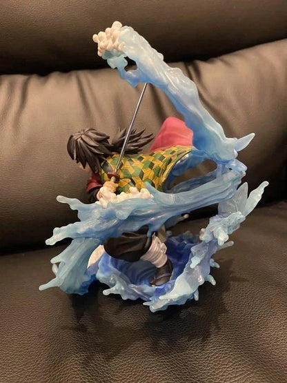 Giyu Tomioka Water Breathing Demon Slayer Anime Rare Figure PVC 6.6" [Boxed]