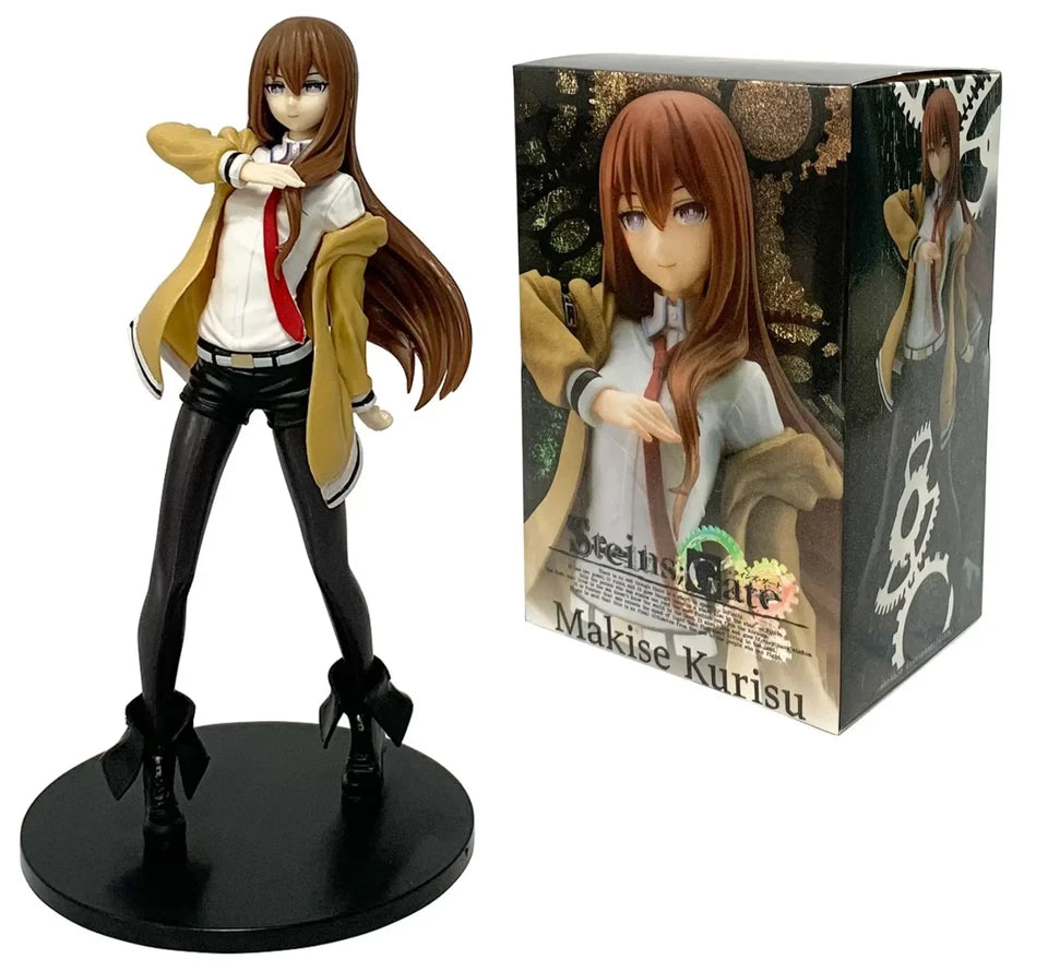 Kurisu Makise School Uniform Steins;Gate Anime Figure Model Statue PVC 7" [Boxed]