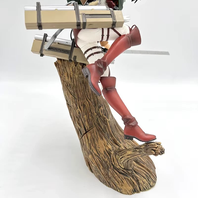 Mikasa Ackerman Attack on Titan AoT Anime Collectible Figure PVC 13.7" [Boxed]