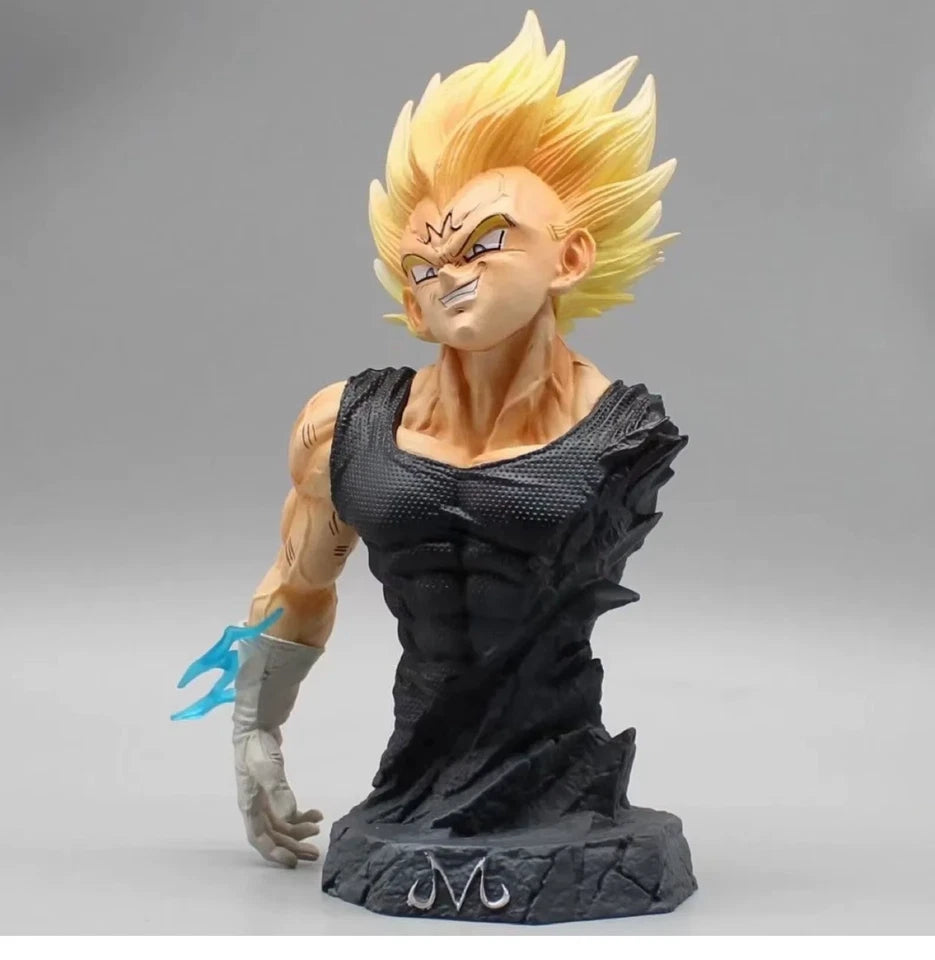 Super Saiyan Majin Vegeta Dragon Ball Z Anime Figure Model Statue PVC 6" [No Box]