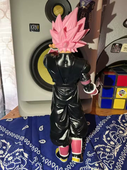 Goku Black Super Saiyan Rose Dragon Ball Super Anime Figure PVC 10" [No Box]