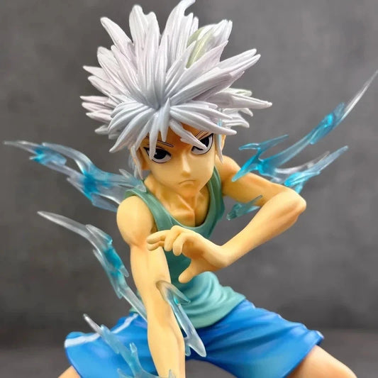 Killua Zoldyck Godspeed Hunter × Hunter NEW Anime Figure Model Statue PVC 6" [Boxed]