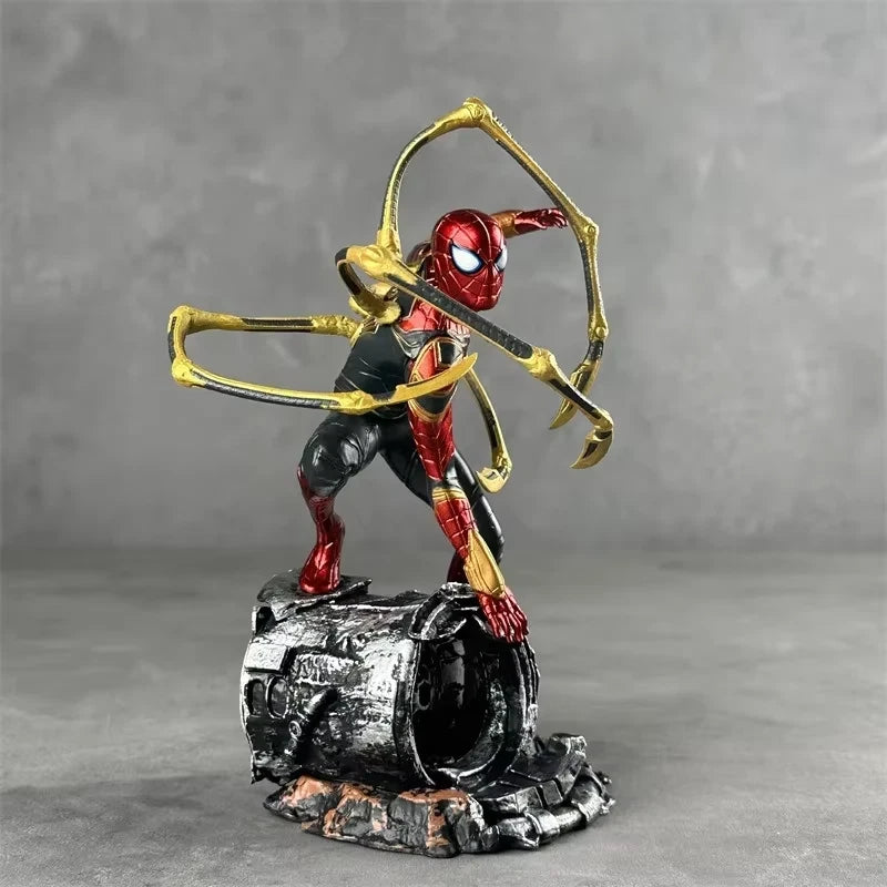 Spider-Man Iron Suit Mavel Avengers Infinity War Figure Model Statue PVC [No Box]