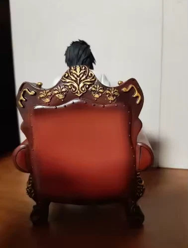 L Lawliet Squatting on Sofa Death Note Anime Figure Model Statue PVC 6" [Boxed]