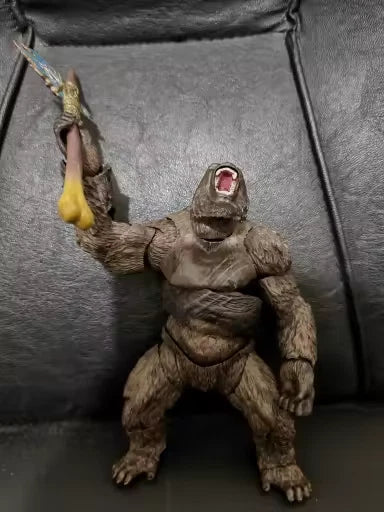 King Kong vs Godzilla Collectible Adjustable Action Figure Model PVC 6" [Boxed]