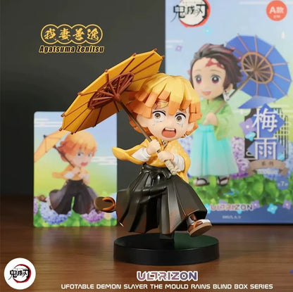 Tanjiro, Nezuko, Muichiro, Zenitsu, Mitsuri, Tengen Demon Slayer Collectible Anime Figure PVC 4.5" [Boxed]