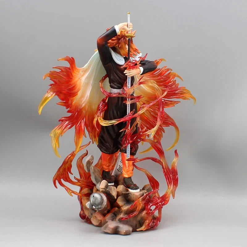 Kyojuro Flame Breathing Demon Slayer Collector-Grade Anime Figure PVC 11" [Boxed]
