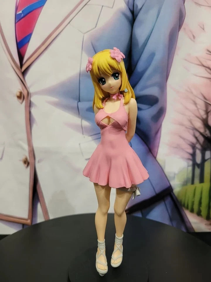 Kohaku Pink Mini Dress Dr. Stone Kawaii Anime Figure Model Statue PVC 7.8" [Original]