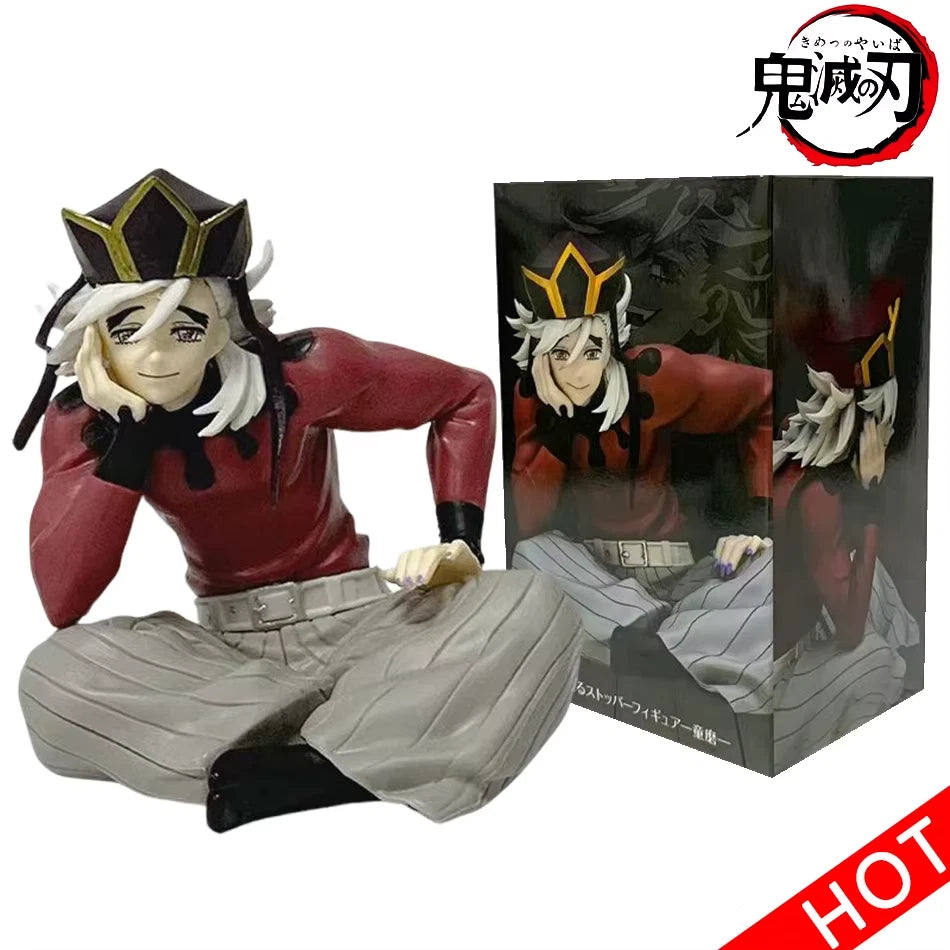 Doma Sitting Upper Moon 2 Demon Slayer Fan-Favorite Anime Figurine PVC 3.5" [Boxed]