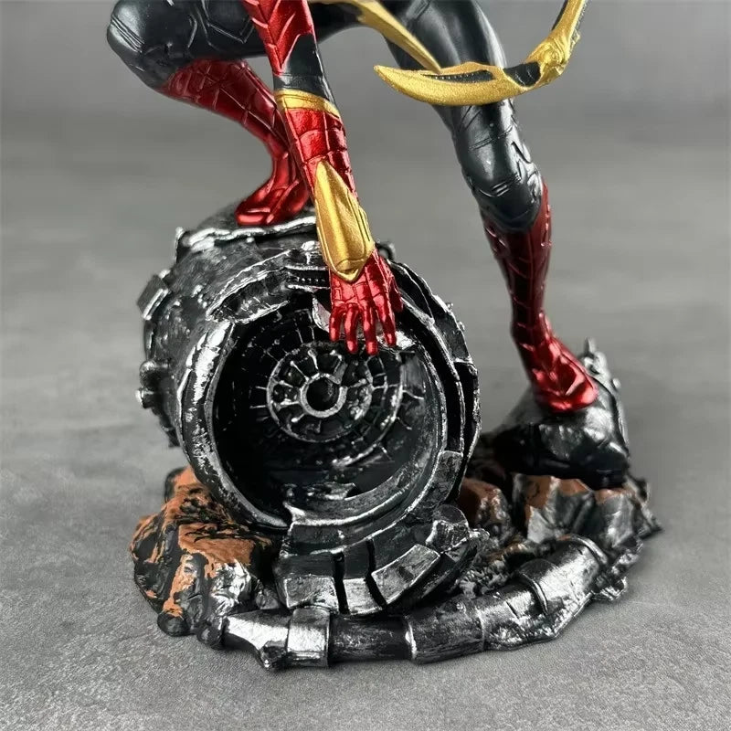 Spider-Man Iron Suit Mavel Avengers Infinity War Figure Model Statue PVC [No Box]