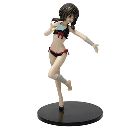 Megumin Swimsuit KonoSuba Cute Kawaii Anime Figure Model Statue PVC 6.5" [Boxed]