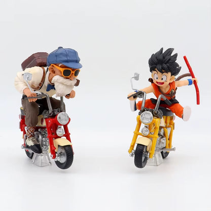 Master Roshi & Childhood Goku Dragon Ball Iconic Anime Figure PVC 5" [Boxed]