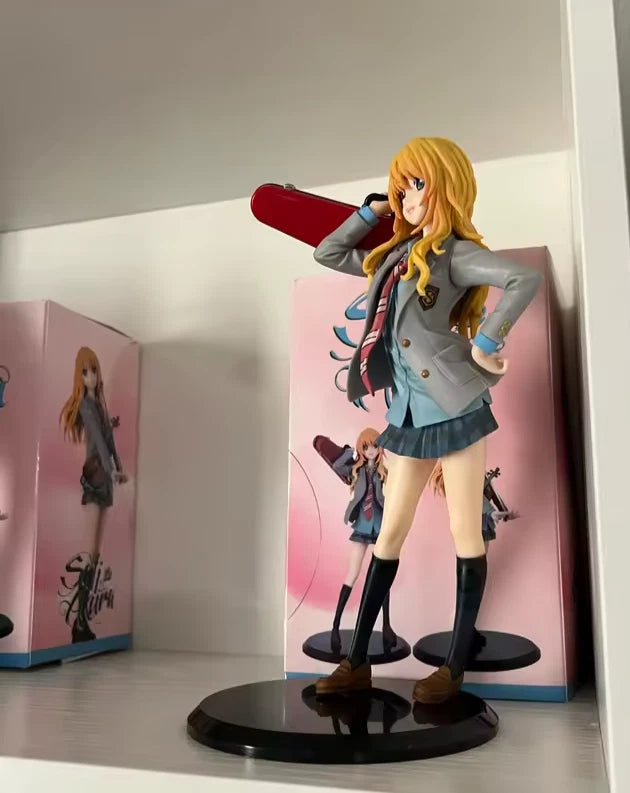 Kaori Miyazono Kawaii Your Lie in April Anime Figure Model Statue PVC 8" [Boxed]