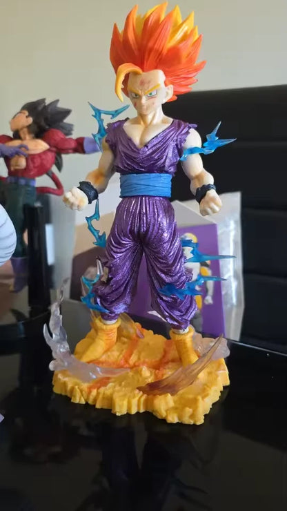 Gohan Super Saiyan Dragon Ball Z Classic Anime Figure Model PVC 9.5" [Boxed]