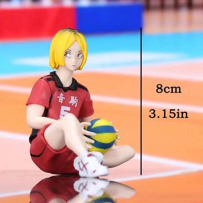 Kozume Kenma Sitting Haikyu!! Classic Anime Figure Model Statue PVC 3" [No Box]